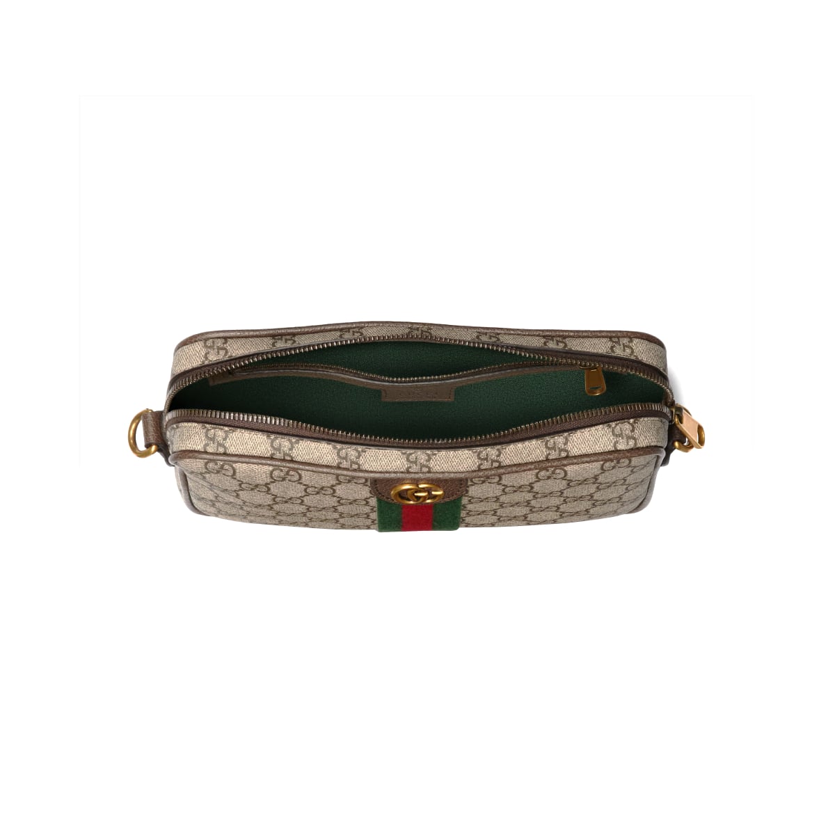 Ophidia Small Crossbody Bag Beige Ebony