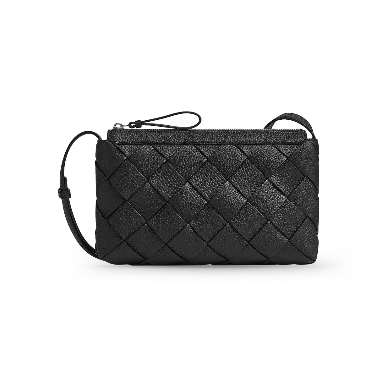 Diago Zipped Messenger Black