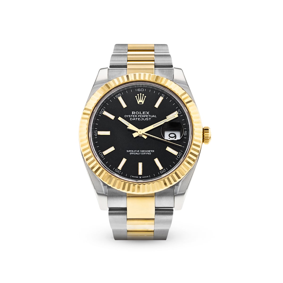 Datejust 41 126333 Black Index Oyster-Rolex