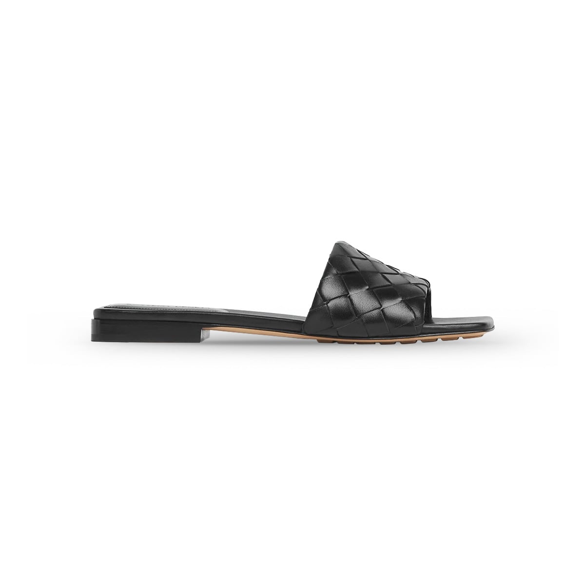 Parco Flat Mule Black