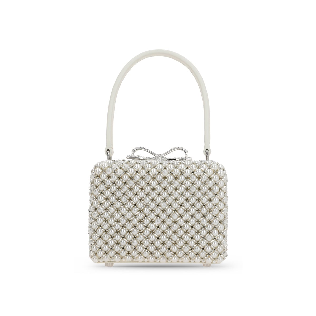 Pearl Embellished Micro Bag