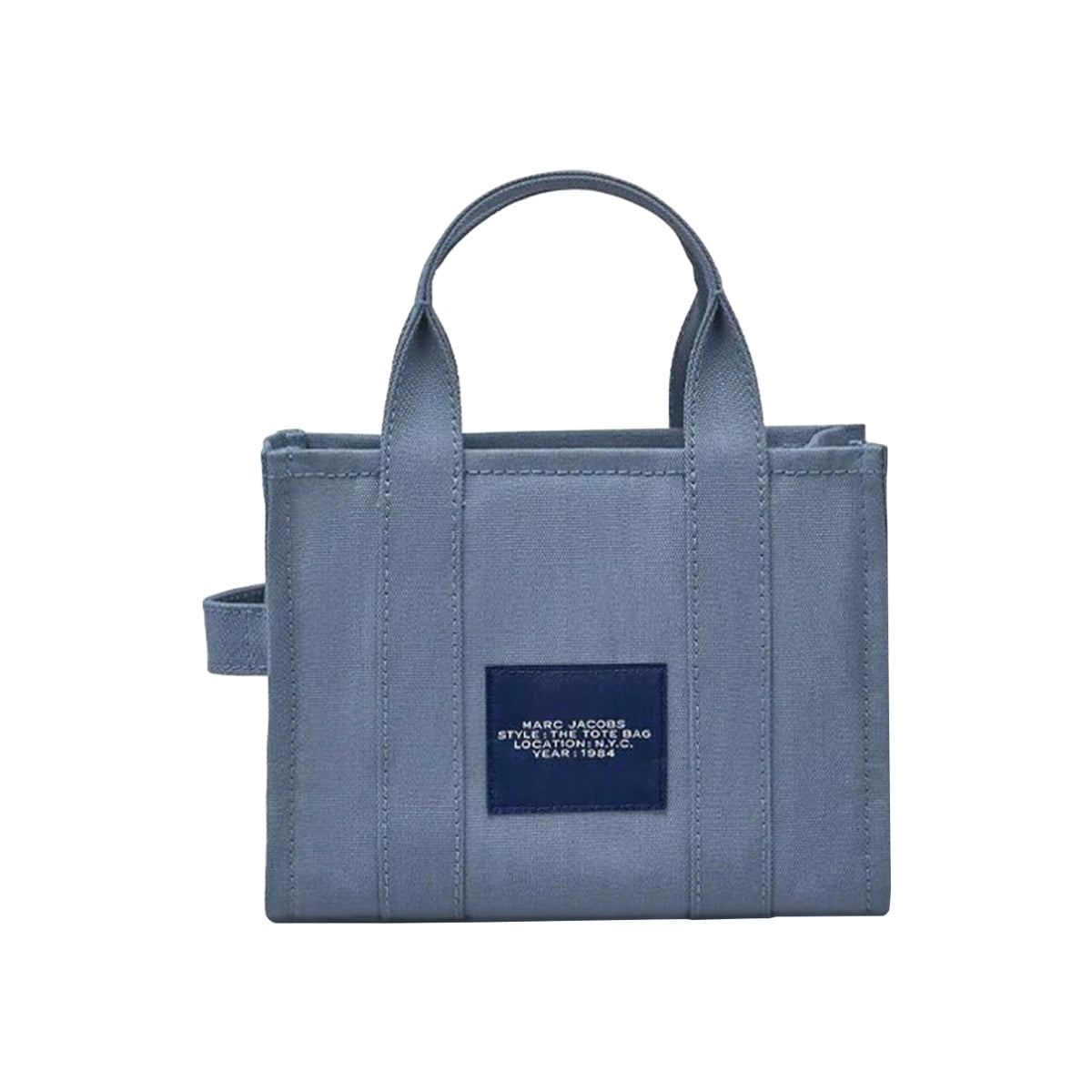 U-2305】MARC JACOBS THE TOTE BAG ブルー マークジェイコブス トート 