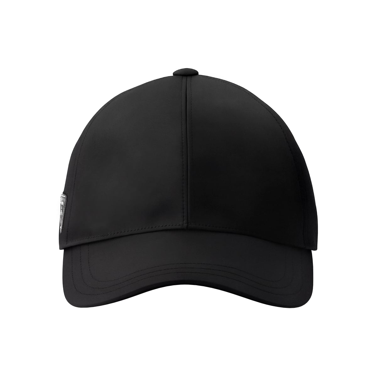 Re-Nylon Triangle Logo Baseball Cap Black