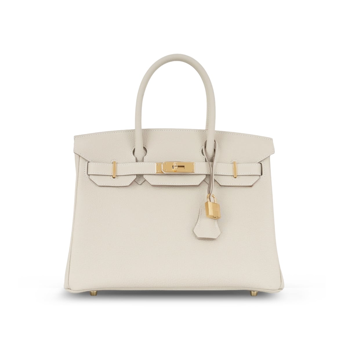 Birkin 30 Craie Togo GHW K-Hermès