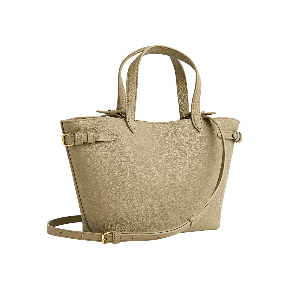 Mini Cabas Anais Cuir Triomphe Grained Calfskin Modern Taupe