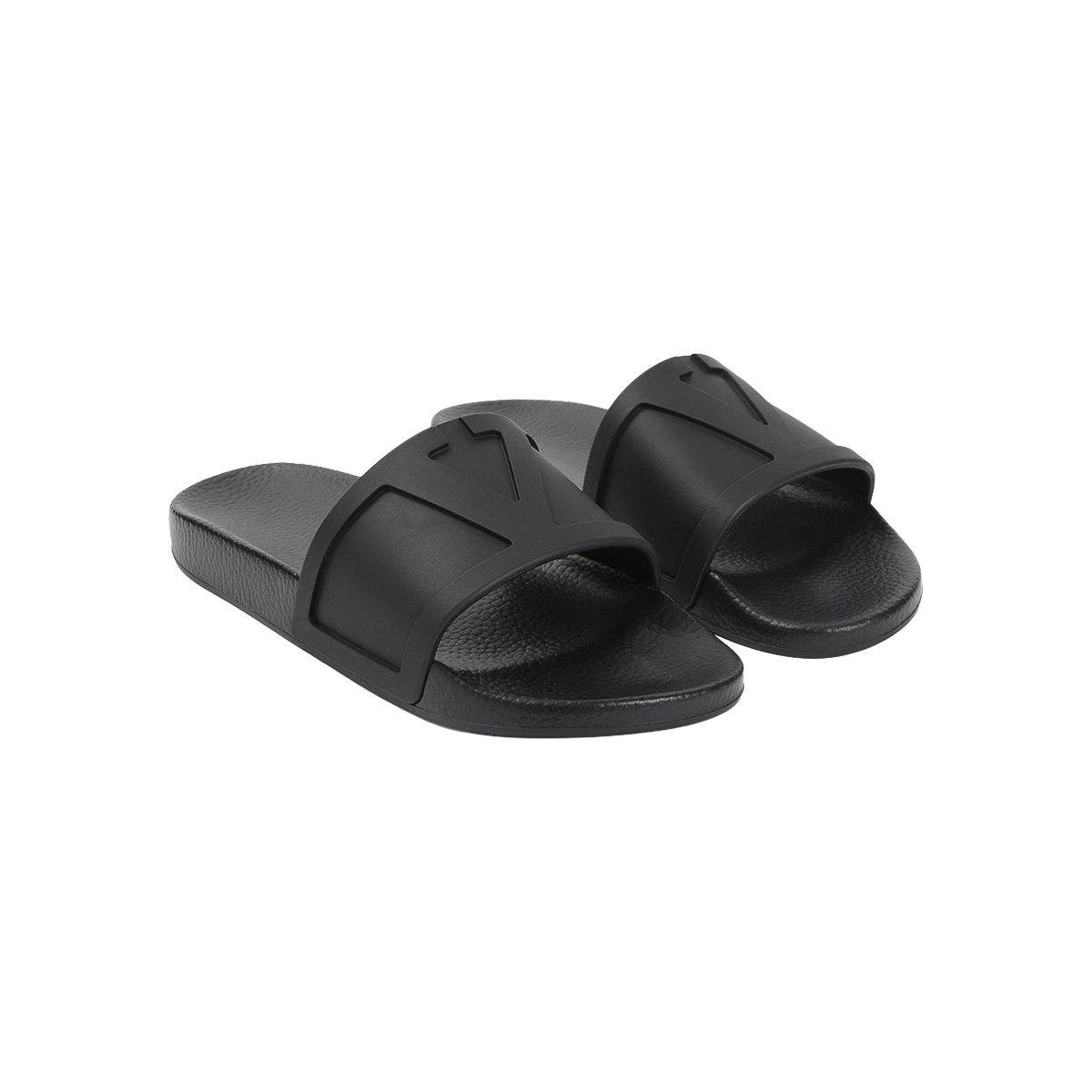 Coolside Rubber Slide Sandal Black