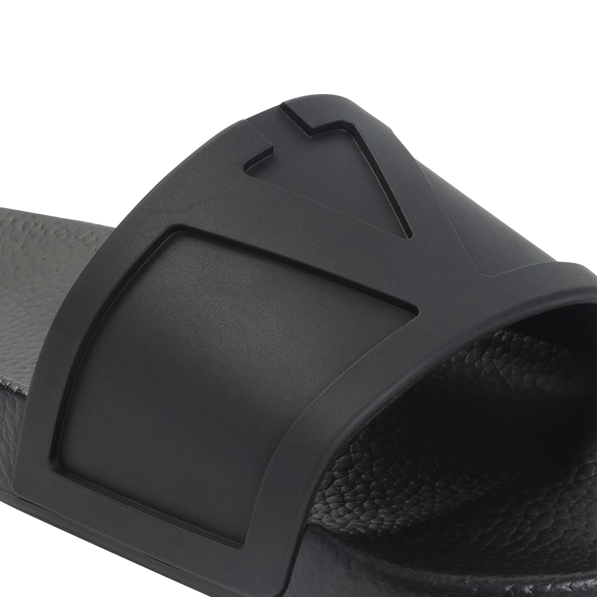 Coolside Rubber Slide Sandal Black