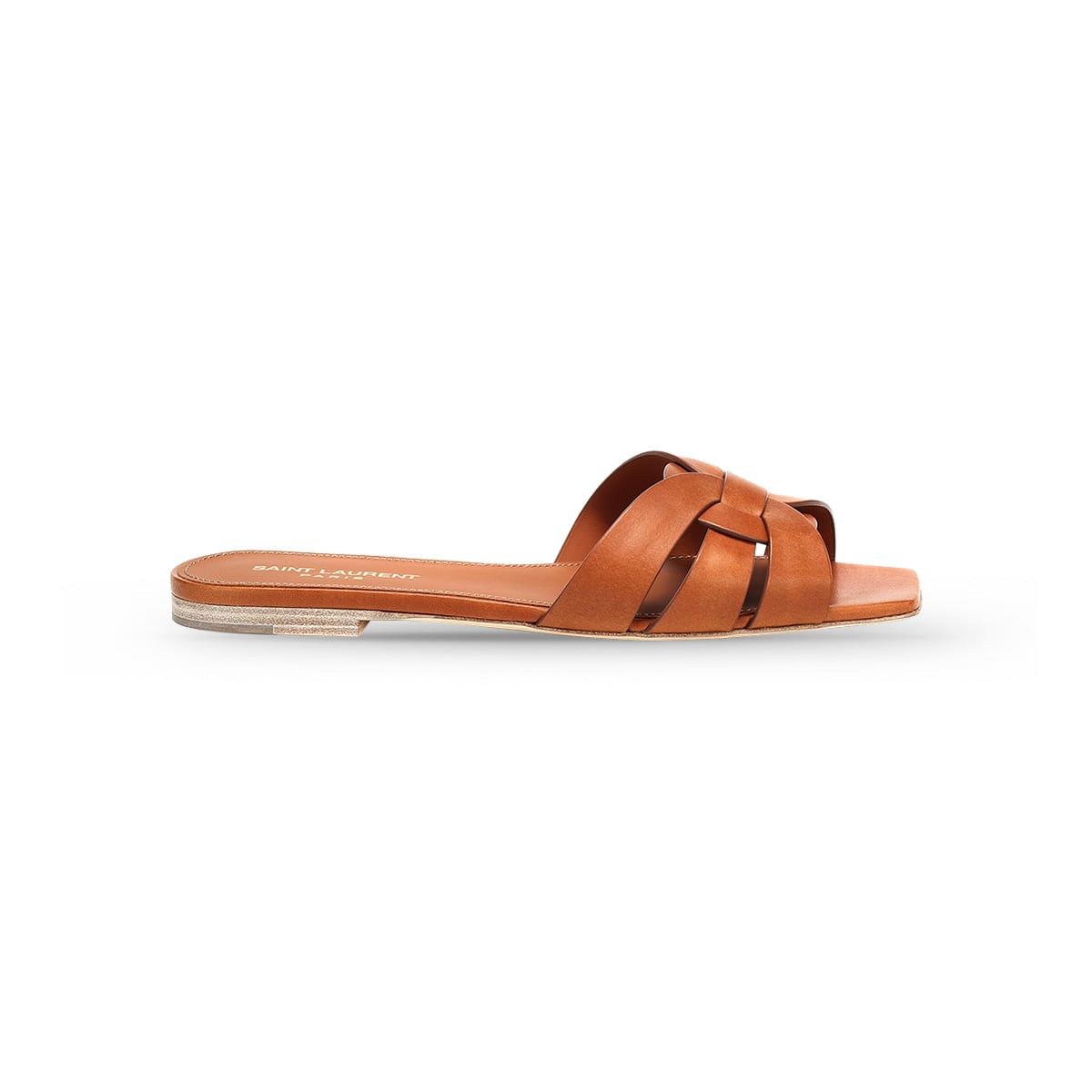 Tribut Mule Smooth Leather Amber