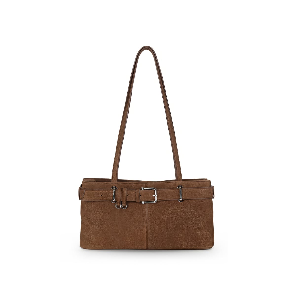 Brocle Shoulder Bag Nubuck Brown