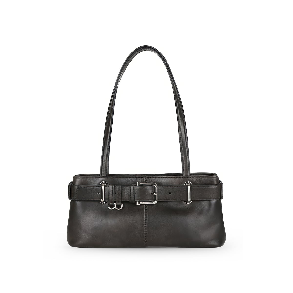 Brocle Mini Shoulder Bag Stain Brown