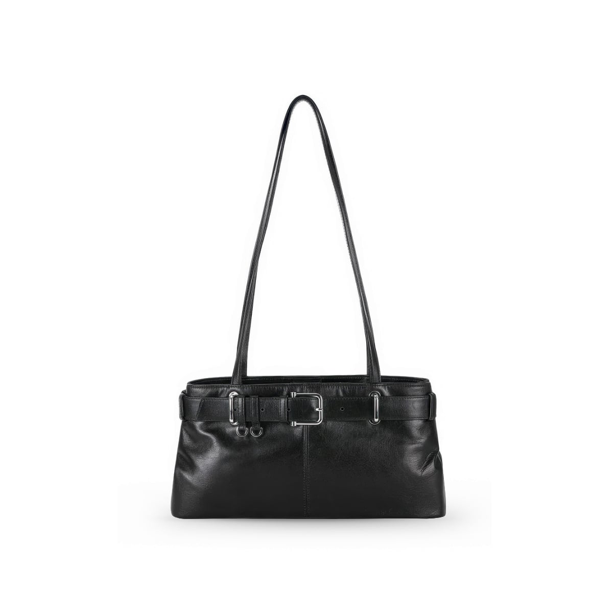 Brocle Shoulder Bag Stone Black