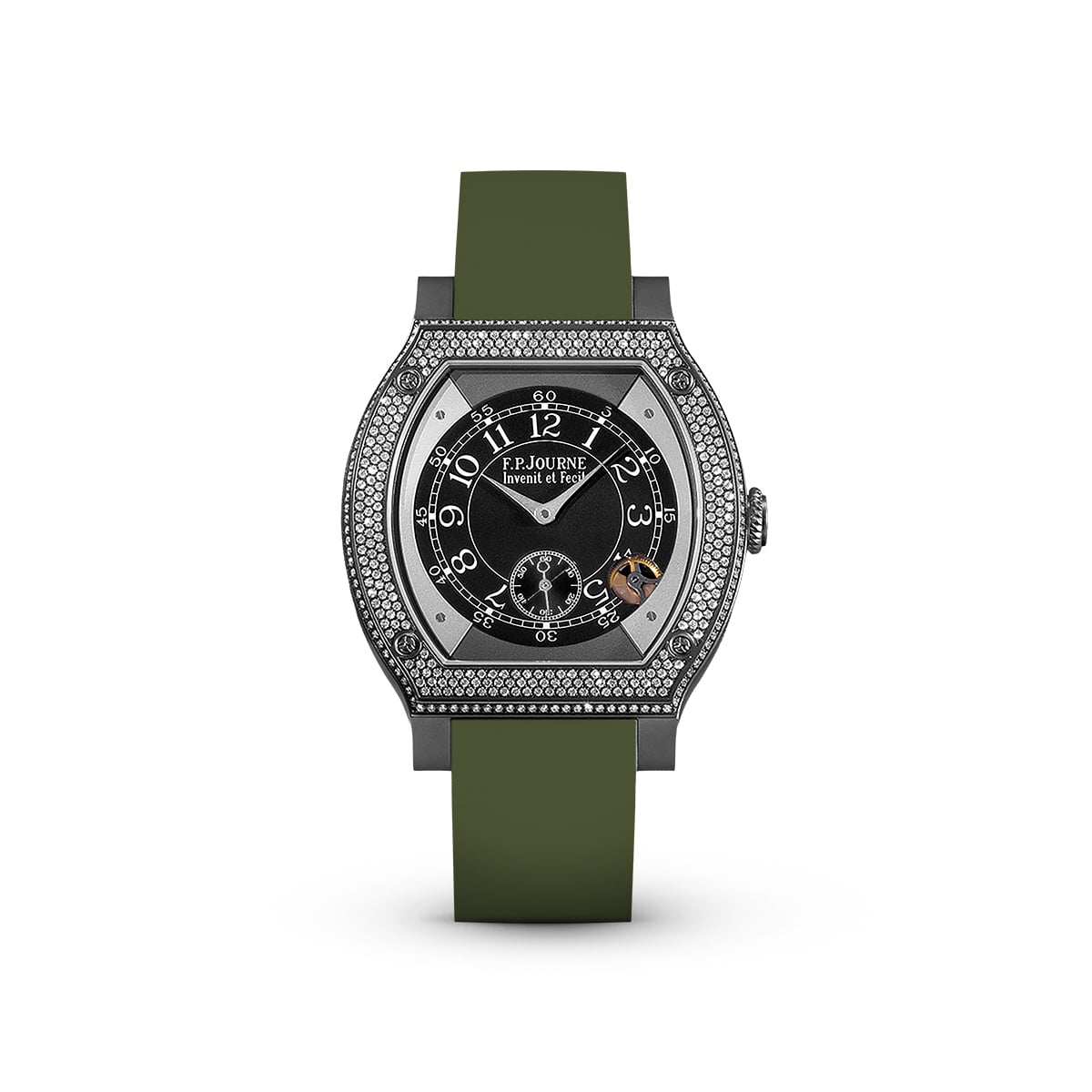 Élégante 48 mm Titalyt Set with Diamonds