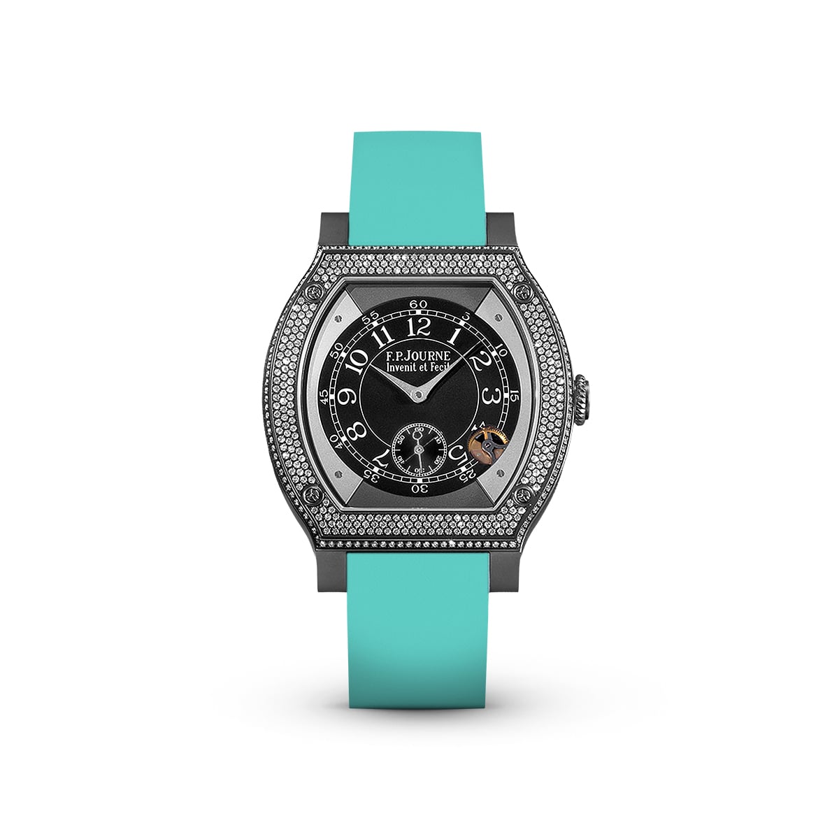 Élégante 48 mm Titalyt Set with Diamonds