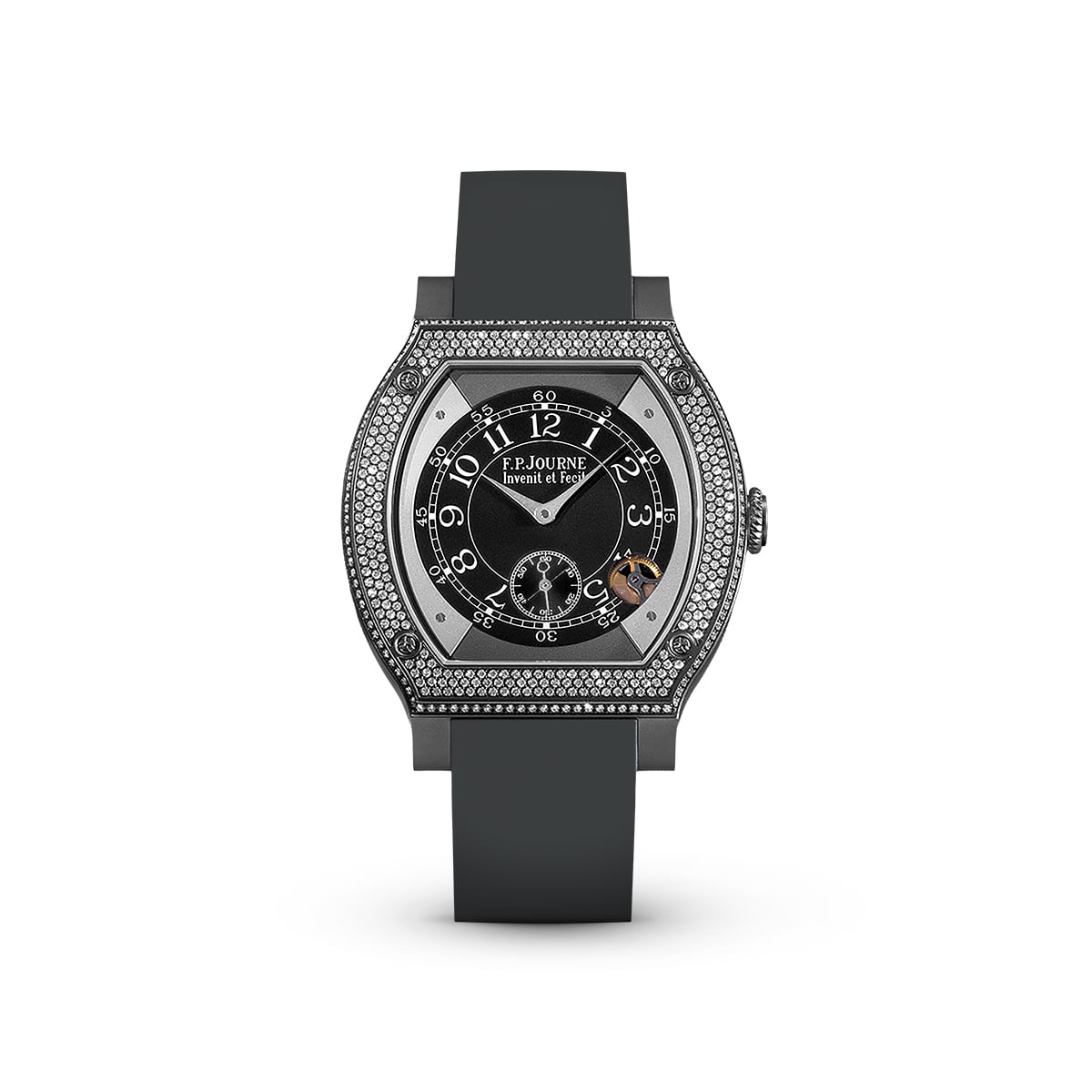 Élégante 48 mm Titalyt Set with Diamonds