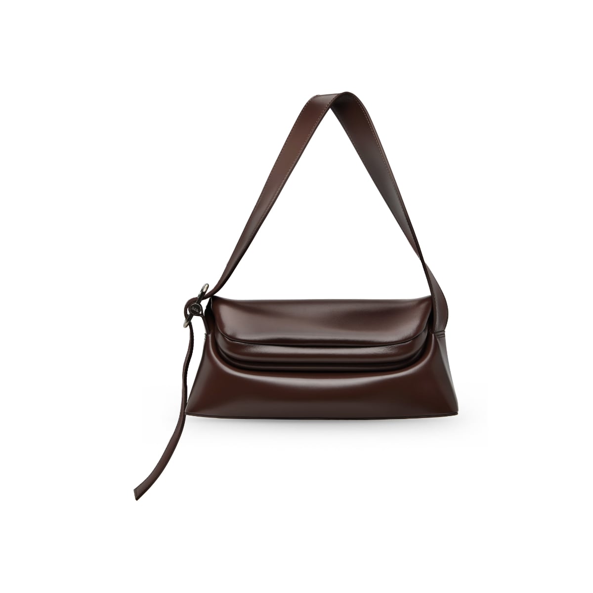 Folder Brot Shoulder Bag Choco Brown