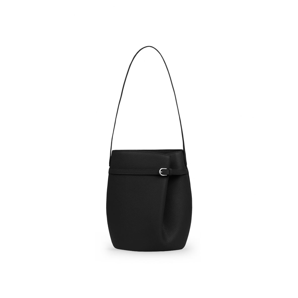 Onde Shoulder Bag Black Plain