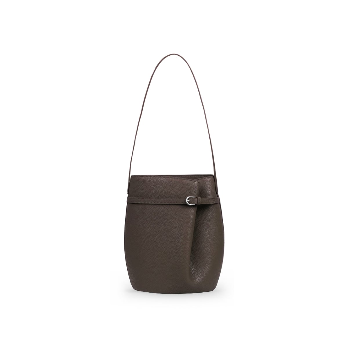 Onde Shoulder Bag Brown Plain