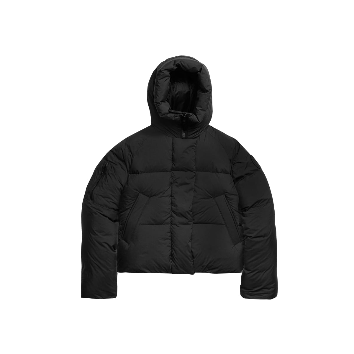 Chilliwack Hooded Puffer Jacket Black