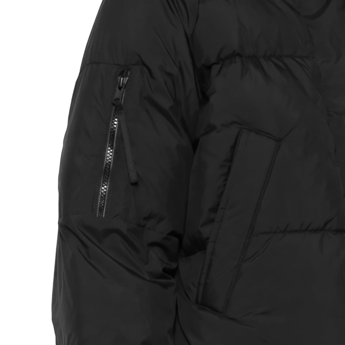 Chilliwack Hooded Puffer Jacket Black