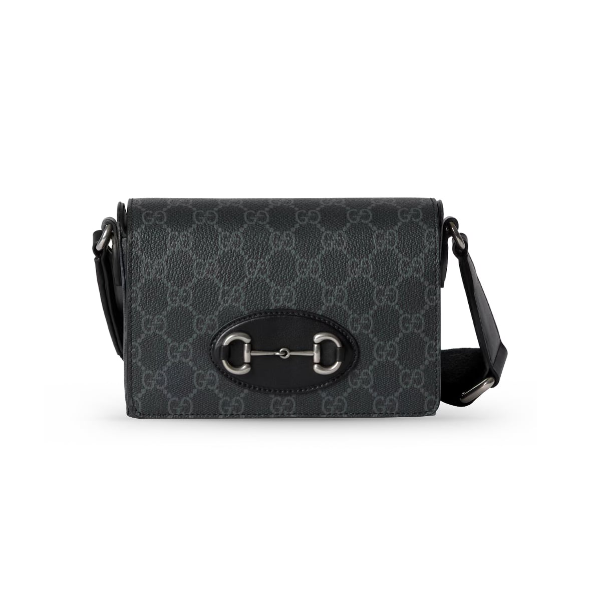 GG Supreme Horsebit 1955 Mini Bag Black SHW