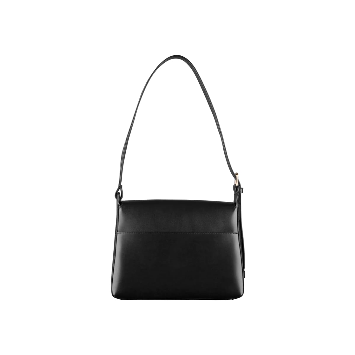 Virginie Flap Shoulder Bag Black