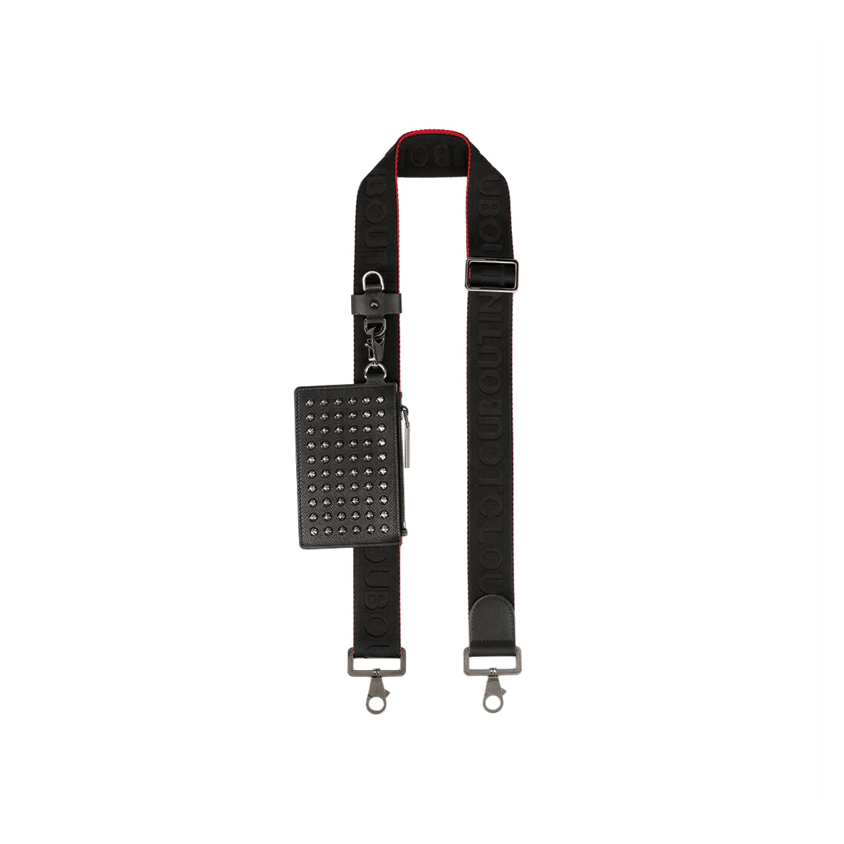 Funky Spikes Crossbody Bag Black
