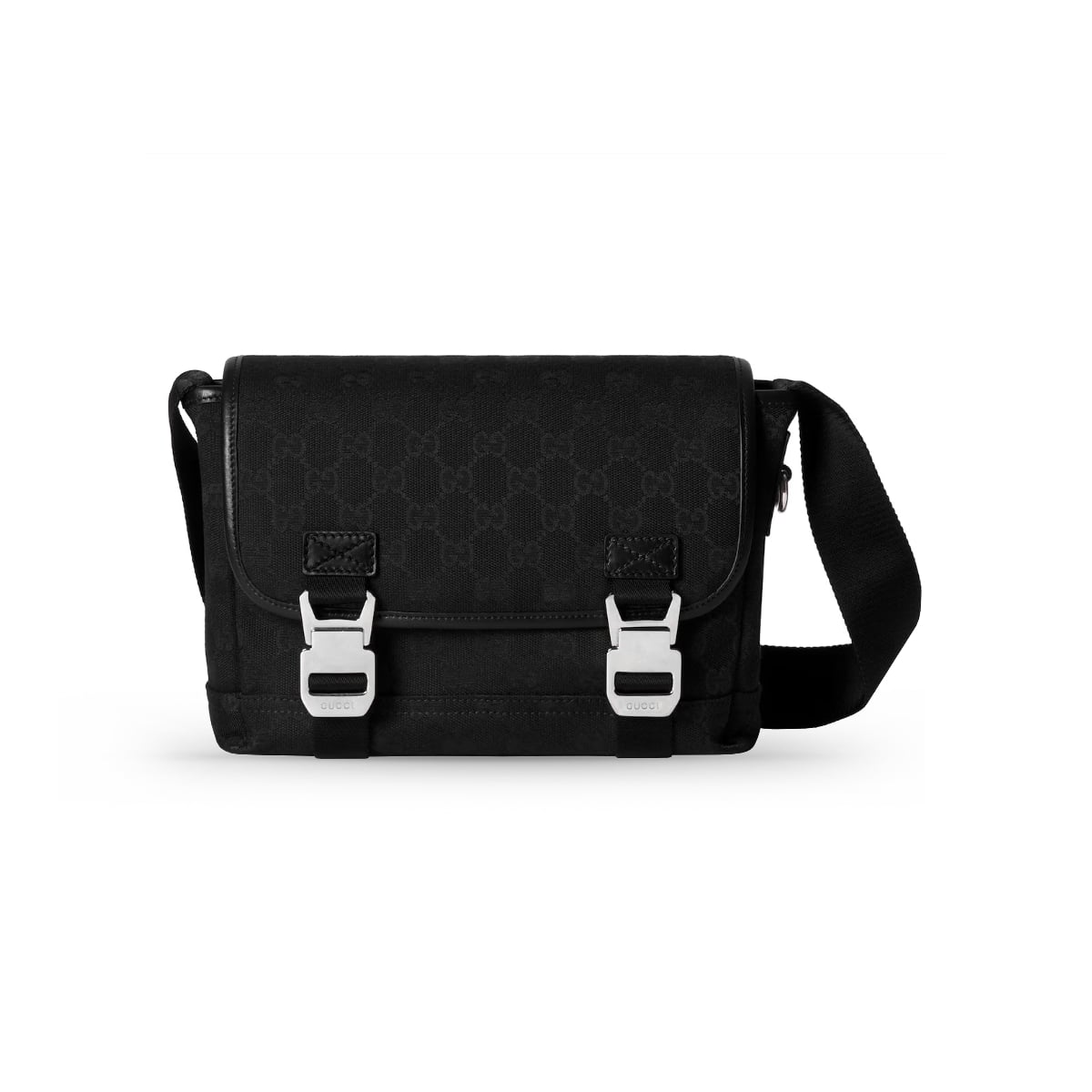 GG Small Crossbody Bag Canvas Black