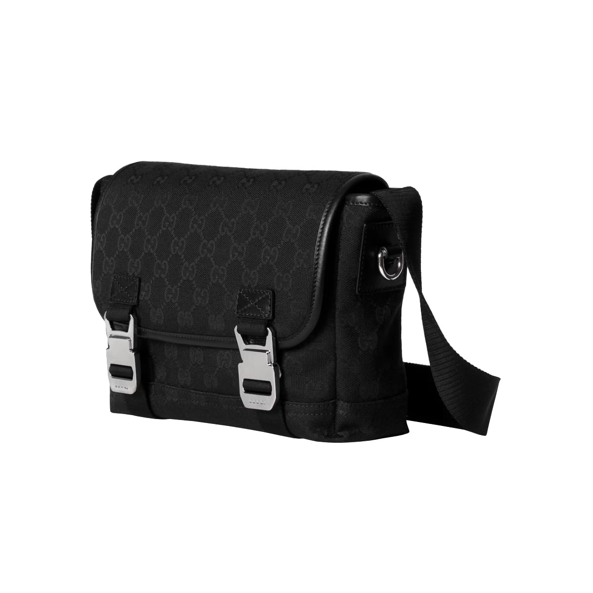 GG Small Crossbody Bag Canvas Black