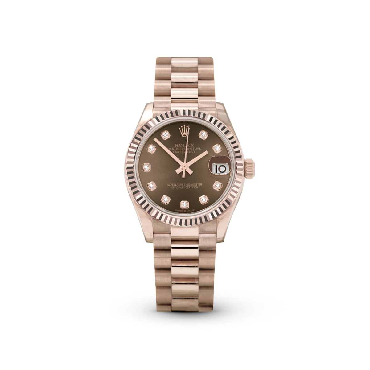 Datejust 31 278275G Choco-Rolex