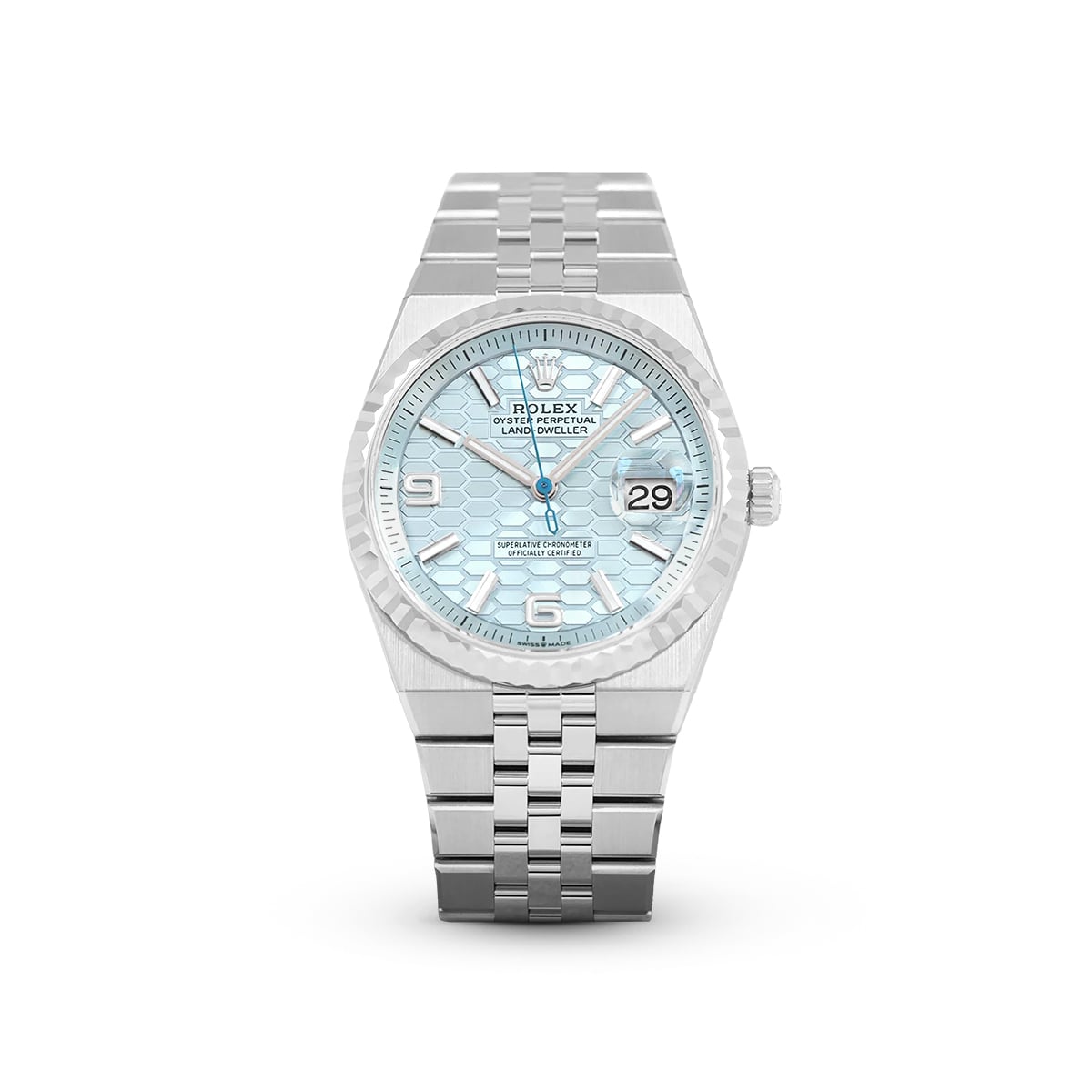 Land-Dweller 36 127236 Ice Blue-Rolex