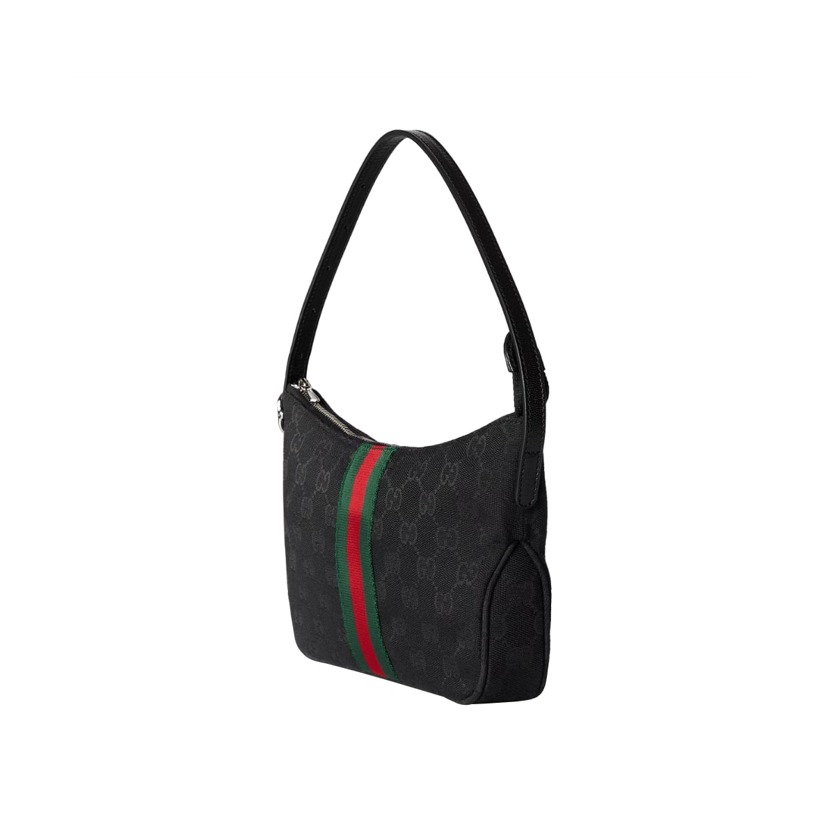 Lunetta Small Crossbody Bag Canvas Black SHW