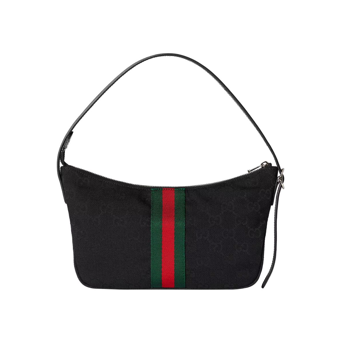 Lunetta Small Crossbody Bag Canvas Black SHW