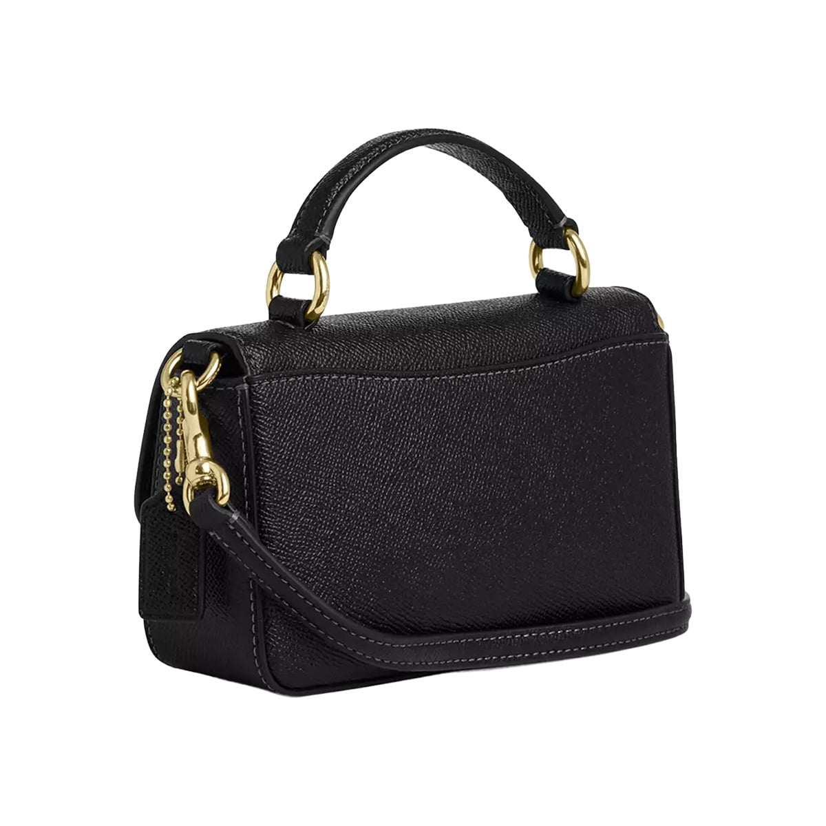 バッグ Coach Mini Hand Bag accessory pouch Coach Mini Josie Top Handle Bag with Star Print Silver/Black Multi