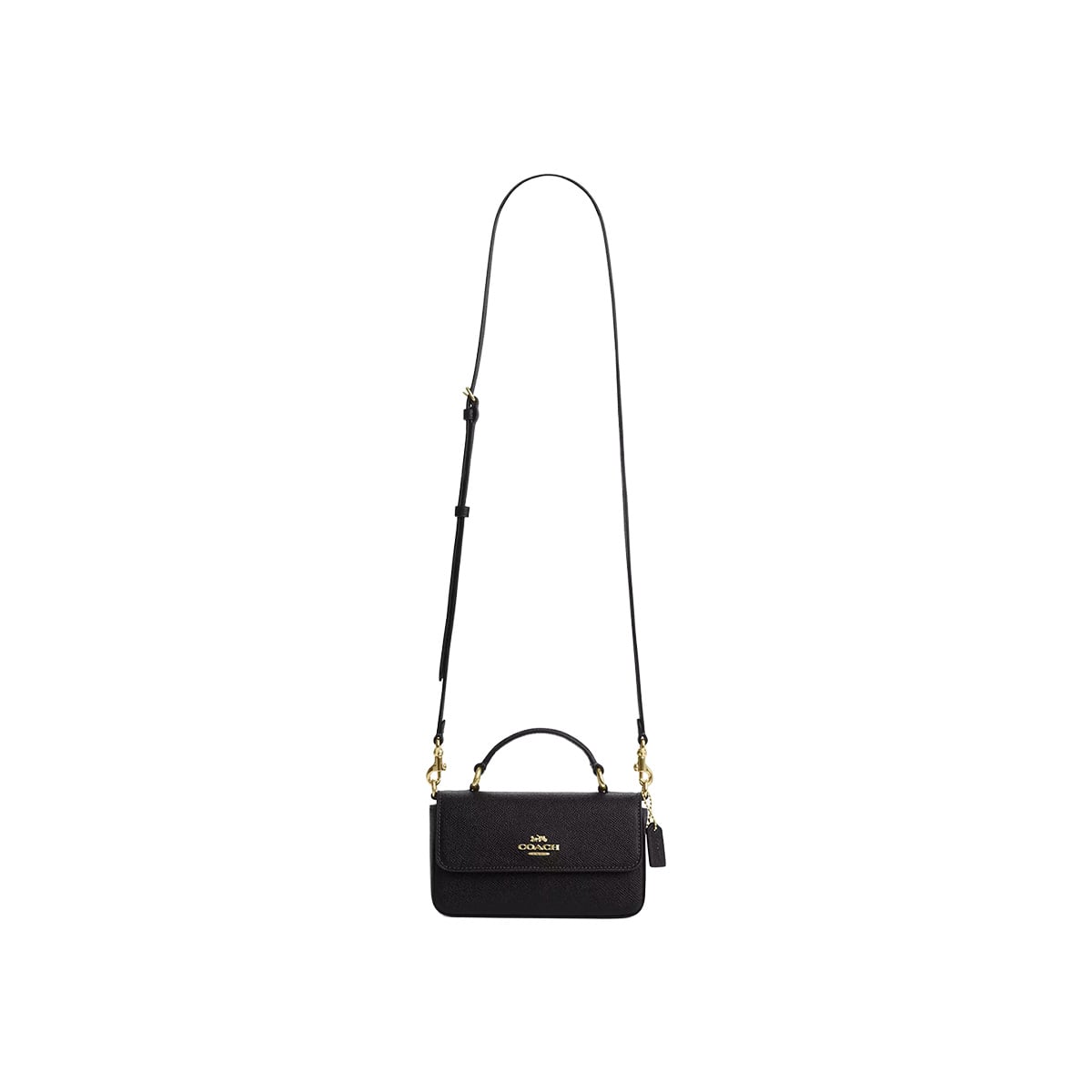 Coach Mini Josie Top Handle Bag Black Original Terbaik June 2026