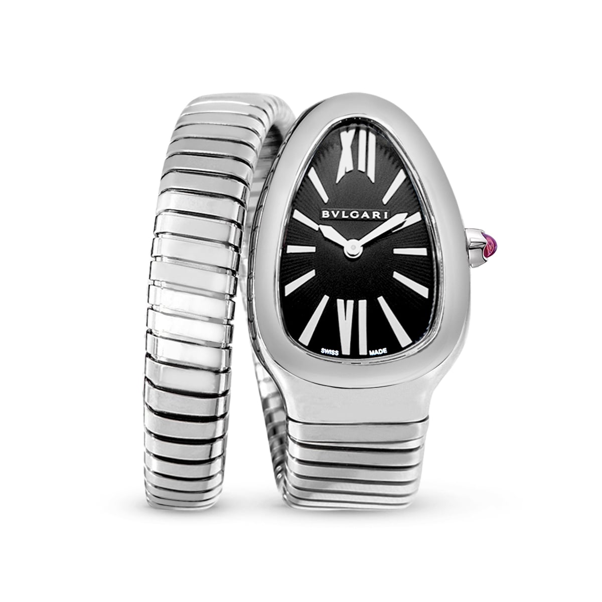 Serpenti Tubogas Watch 102824 Black-Bulgari