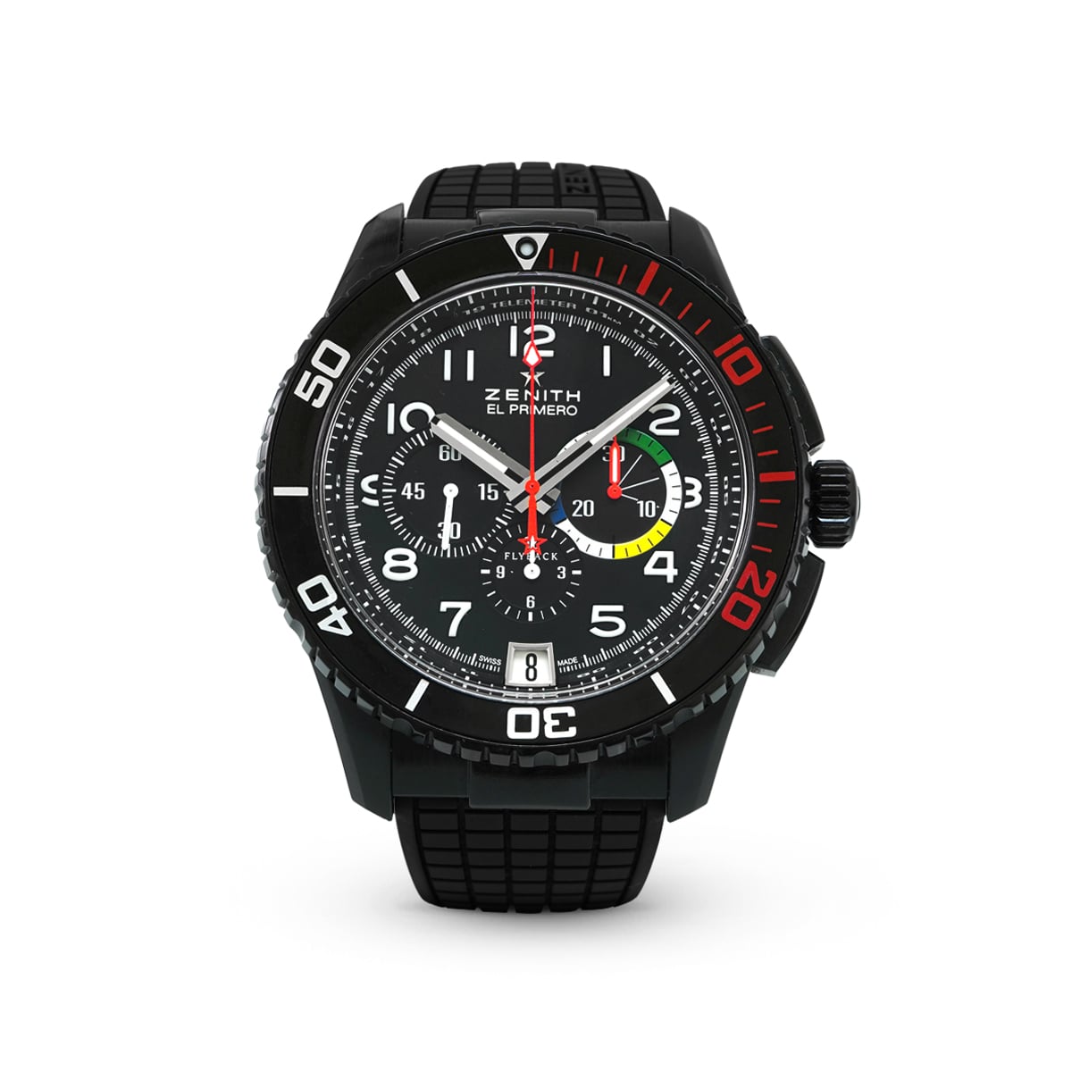 El Primero Stratos Flyback Rainbow 24.2063.405/21.R515 Black