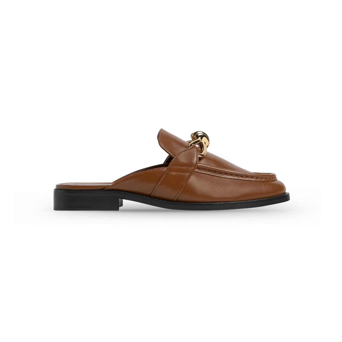 Astaire Loafer Open-Back Calfskin New Amber