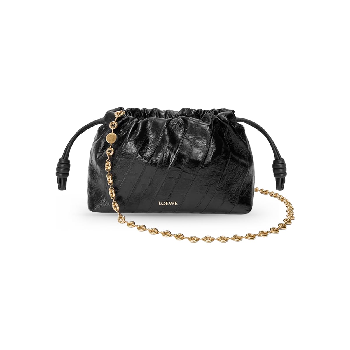 Flamenco Mini Purse Hagfish Black
