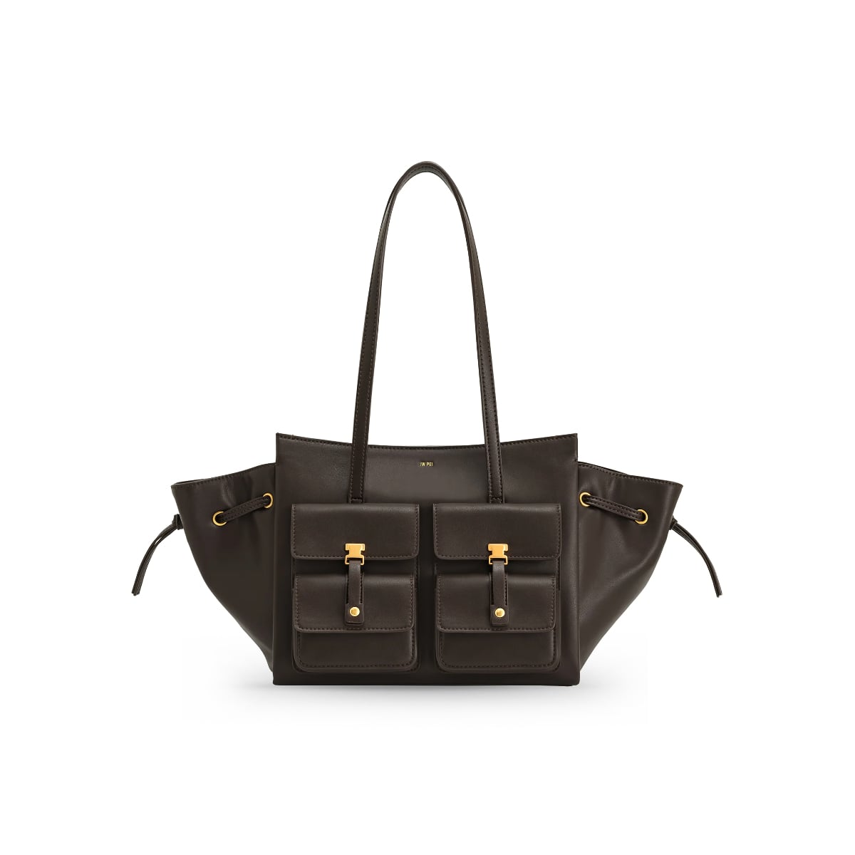 Linda Tote Bag Dark Brown GHW