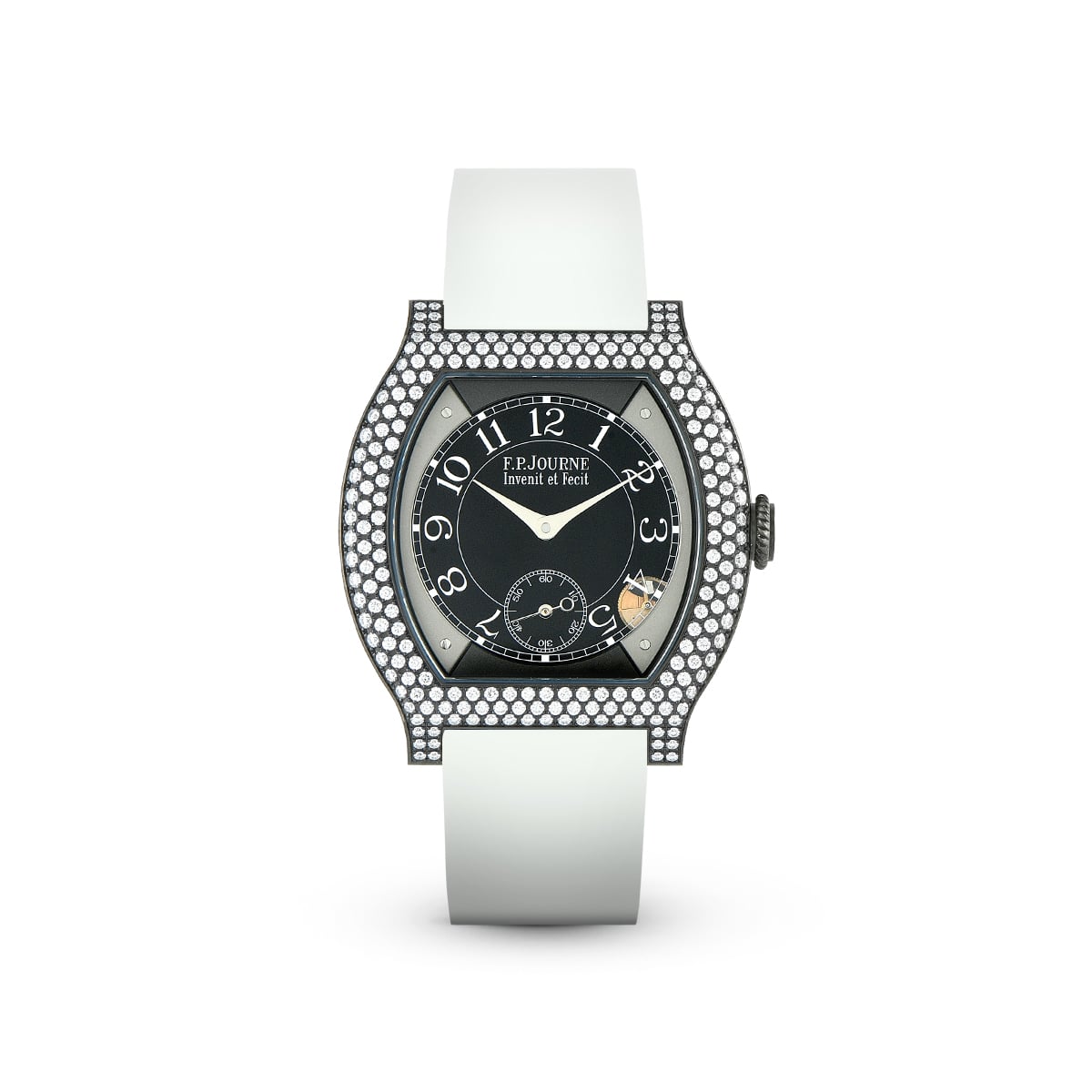 Élégante 40 mm Titalyt 12 Rows of Diamonds -F.P.Journe