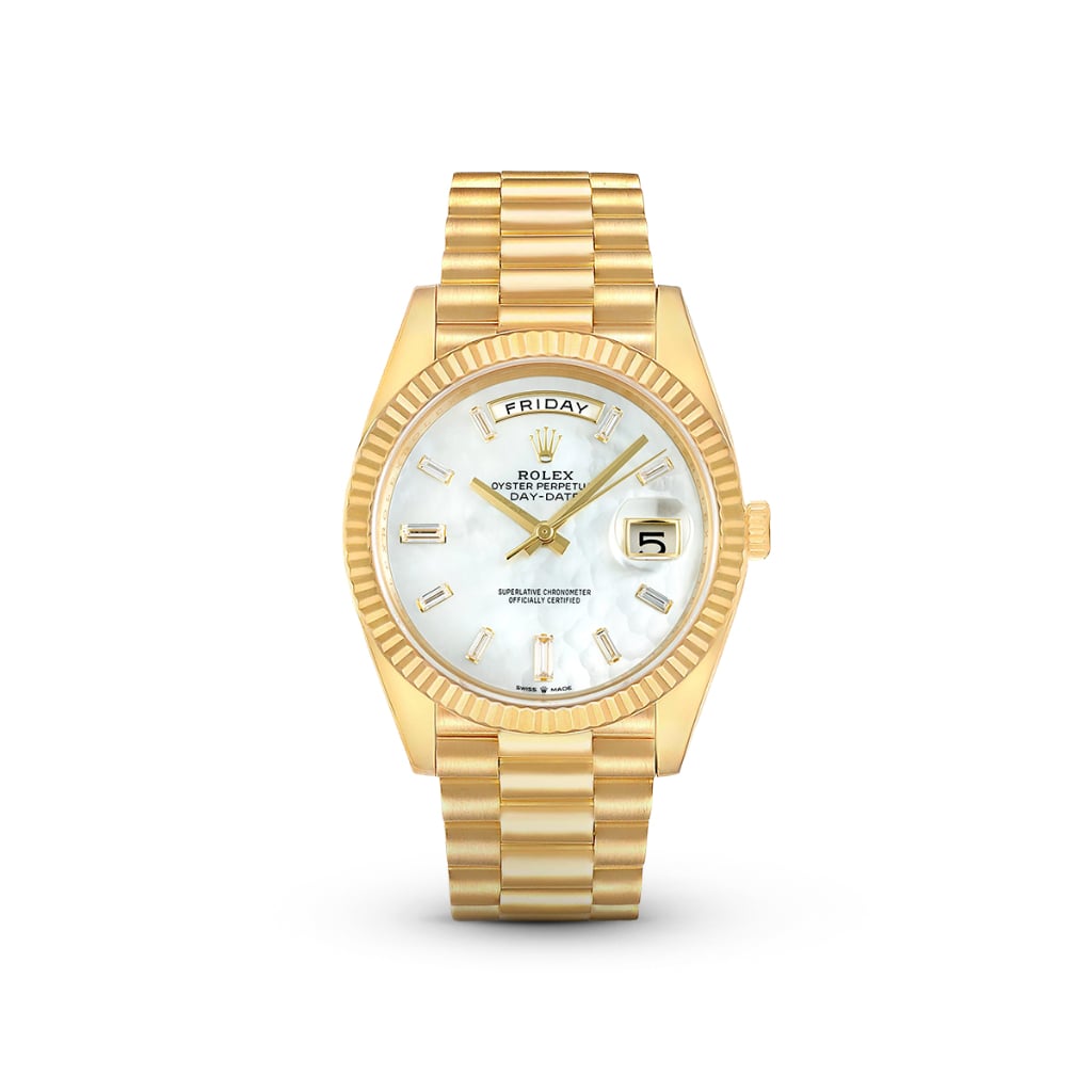 Day-Date 40 228238A White Mother of Pearl-Rolex