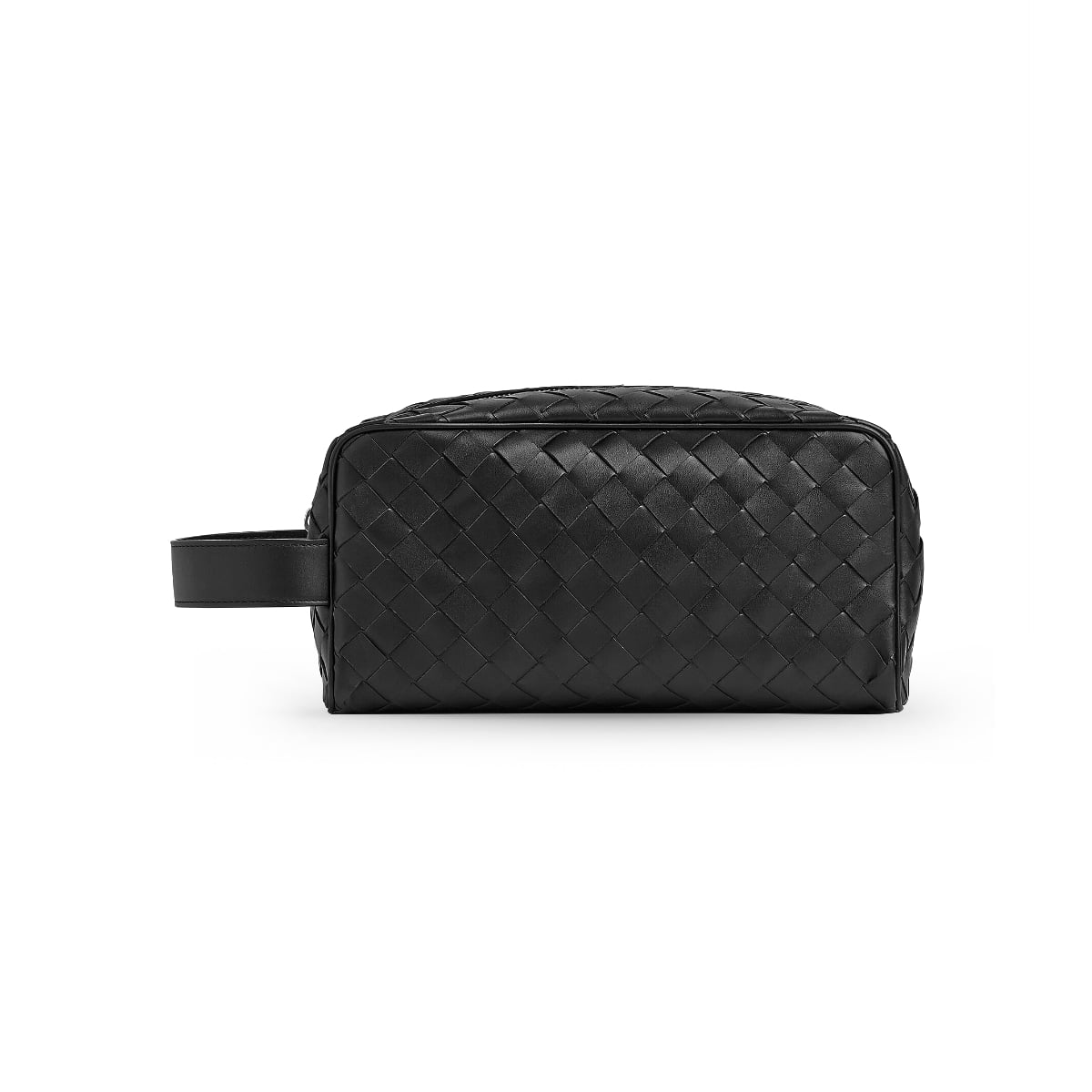 Intrecciato Travel Pouch Black