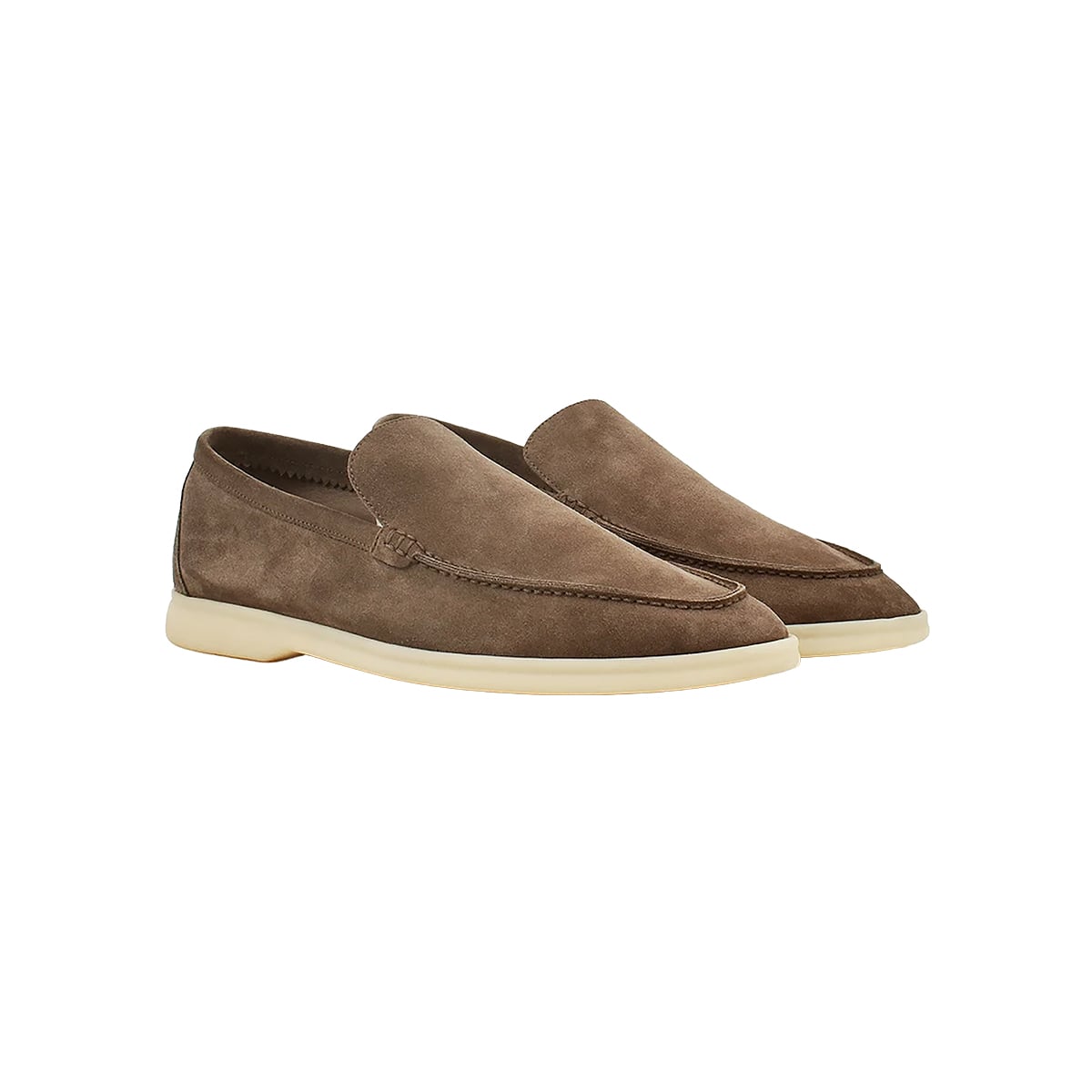 Summer Walk Loafers Suede Canteen
