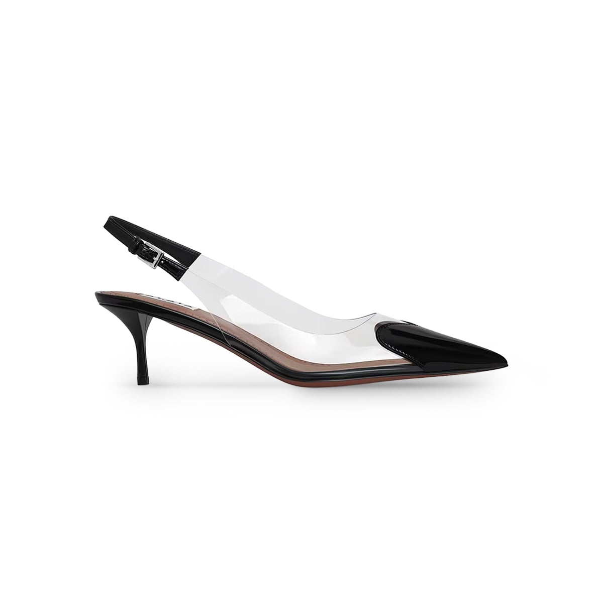 Le Coeur Slingback Leather Black-Alaïa