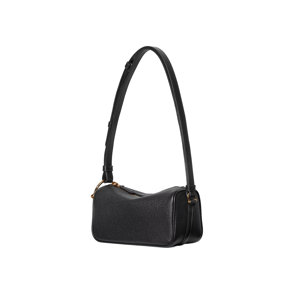 Half Horsebit Mini Bag Calfskin Leather Black LGHW