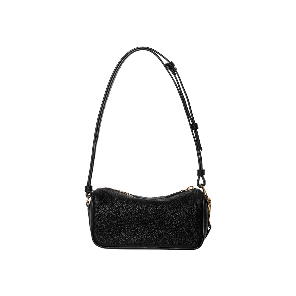 Half Horsebit Mini Bag Calfskin Leather Black LGHW