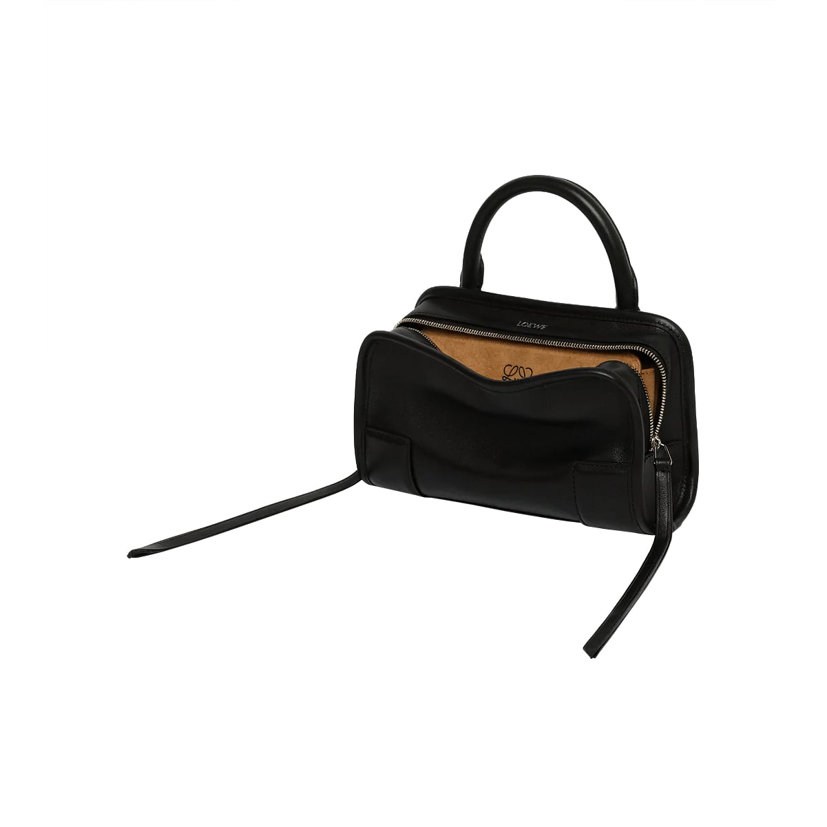 Mini Amazona 180 Handbag Calfskin Black