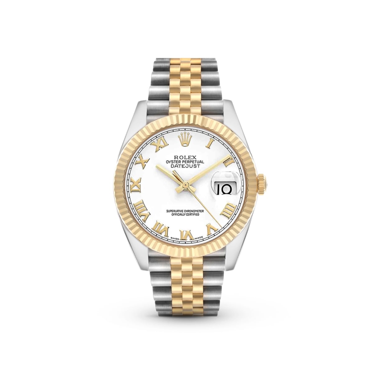 Datejust 41 126333 White Roman Jubilee-Rolex