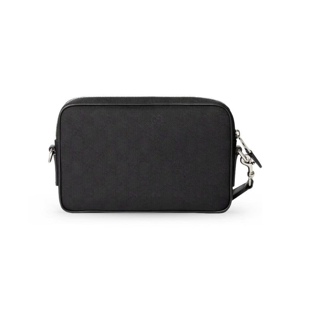 GG Canvas Small Crossbody Bag Black-Gucci