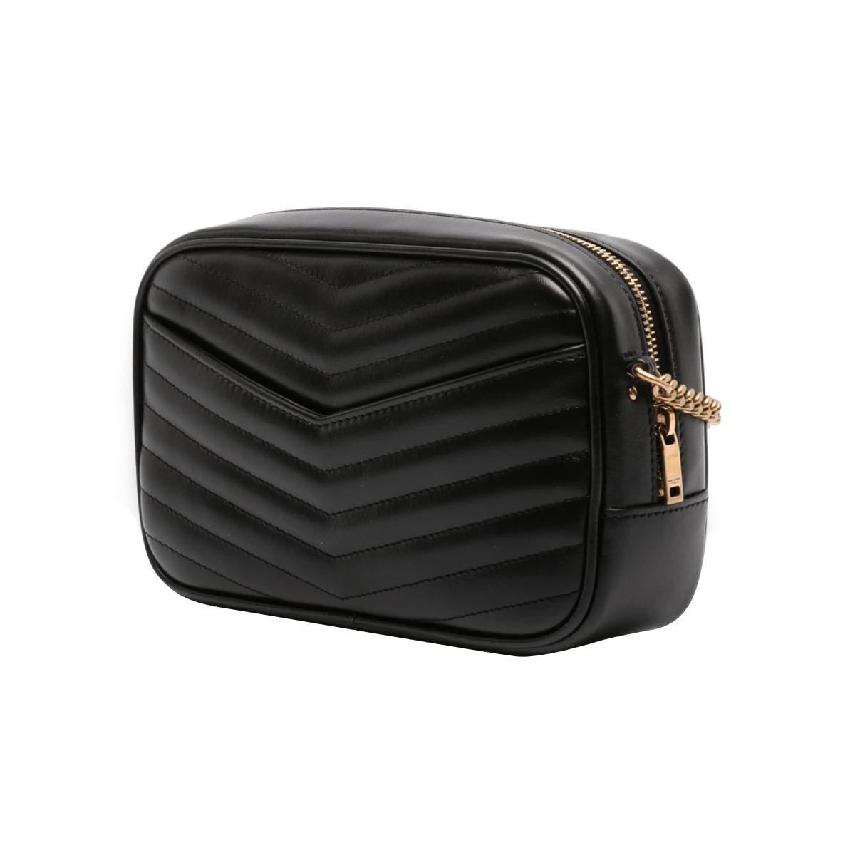 Mini Lou Leather Black